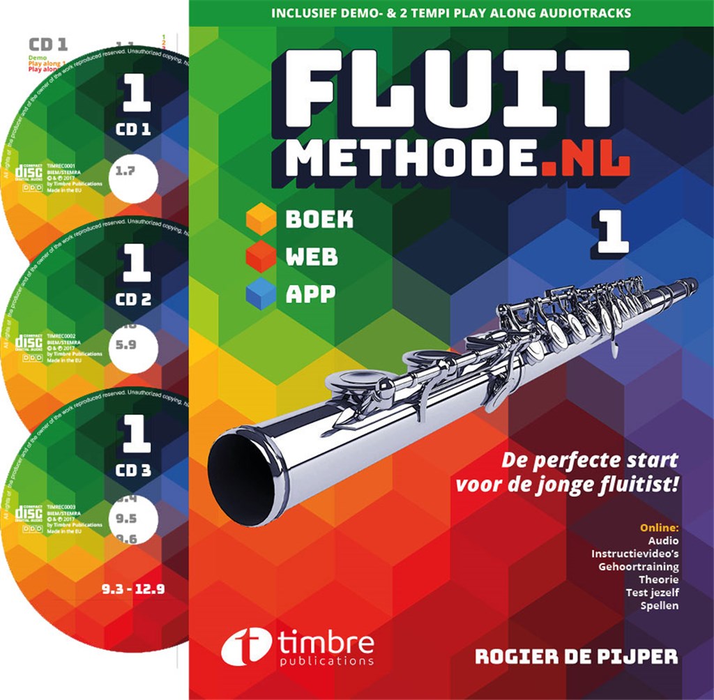 fluitmethode.nl deel 1 incl. 3 cd's